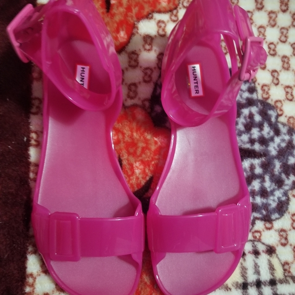 Hunter Jelly Sandals 4 UK (7US) - Picture 7 of 8